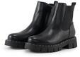 TOM TAILOR Damen Gef&uuml;tterte Chelsea Boots, schwarz, Uni, Gr. 36