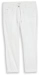 TOM TAILOR Damen Tapered Relaxed Hose, wei&szlig;, Uni, Gr. 34/28