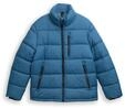 TOM TAILOR Herren Puffer-Jacke aus wasserabweisendem Material, blau, Uni, Gr. S