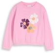 TOM TAILOR M&auml;dchen Sweatshirt mit Wendepailletten, rosa, Uni, Gr. 92/98