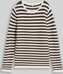 Tom Tailor 1016350_41133, TOM TAILOR Damen Strickpullover aus Baumwolle, braun,