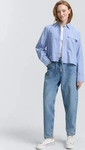 Tom Tailor Denim 1048105_10119, TOM TAILOR DENIM Damen TTADEA BARREL Jeans mit