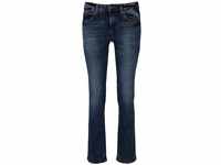 TOM TAILOR Damen Alexa Straight Jeans, blau, Gr. 27/34