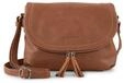 TOM TAILOR Damen TTLARI Umh&auml;ngetasche mit Quasten-Detail, braun, Uni, Gr. ONESIZE