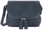 TOM TAILOR Damen TTLARI Umh&auml;ngetasche mit Quasten-Detail, blau, Uni, Gr. ONESIZE