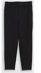 TOM TAILOR DENIM Damen Relaxed Fit Hose mit elastischem Bund, schwarz, Uni, Gr. S