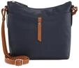 TOM TAILOR Damen TTNOVARA M Umh&auml;ngetasche mit Au&szlig;enfach, blau, Uni, Gr....