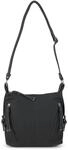 TOM TAILOR Damen TTCAIA M Umh&auml;ngetasche mit Rei&szlig;verschluss-Details, schwarz, Uni,
