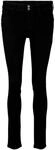 TOM TAILOR Damen TTALEXA SKINNY Jeans, schwarz, Uni, Gr. 27/32