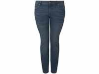 TOM TAILOR Damen Plus - Slim Jeans, blau, Gr. 50