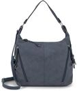 TOM TAILOR Damen TTCAIA Beuteltasche aus Lederimitat, blau, Uni, Gr. ONESIZE
