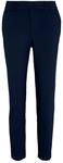 TOM TAILOR DENIM Damen Relaxed Fit Hose mit elastischem Bund, blau, Uni, Gr. XL
