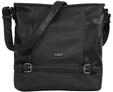 TOM TAILOR Damen TTJUNA Beuteltasche mit G&uuml;rtelelement, schwarz, Gr. ONESIZE