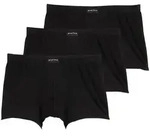 TOM TAILOR Herren Kurze Boxershorts im 3er-Pack, schwarz, Uni, Gr. M/5