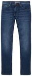 TOM TAILOR DENIM Herren TTAEDAN STRAIGHT Jeans, blau, Uni, Gr. 32/32