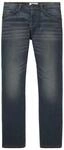 TOM TAILOR Herren TTMARVIN STRAIGHT Jeans, blau, Uni, Gr. 31/34