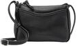 TOM TAILOR DENIM Damen TTCILIA S Umh&auml;ngetasche aus Lederimitat, schwarz, Uni, Gr.