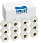 12x 260 G&G Etiketten kompatibel zu Dymo 99012/ s0722400