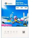 G&G Fotopapier 100 Blatt 10,2 x 15,5 cm hochgl&auml;nzend 200g