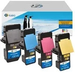 4 G&G Toner kompatibel zu Kyocera TK-5240K, TK-5240C, TK-5240M, TK-5240