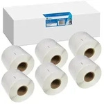 6x 220 G&G Etiketten kompatibel zu Dymo 99014/ s0722430