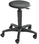 Topstar Arbeitslifthocker Sitzhocker/ Stehhocker schwarz