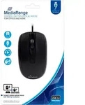 MediaRange Optische Mouse, Kabelgebunden, USB, 3 Tasten