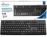 MediaRange Tastatur flache Tasten