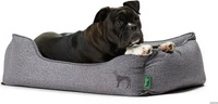 HUNTER Hundebett Boston grau, Gr. XL, Au&szlig;enma&szlig;e: ca. 120 x 80 x 28 cm