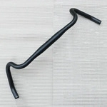 Ergotec 18710001, Ergotec Gravel Lenker 31,8mm 480/620mm Safetylevel 5 Schwarz