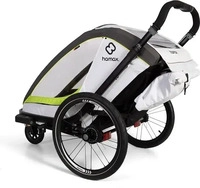 Hamax HAM400202, Hamax Kinderanh&auml;nger Breeze One White/Green f&uuml;r 1 Kind