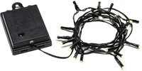 Konstsmide LED Lichterkette gefrostet mit Schalter, 6h/9h Timer, 20 Dioden...