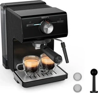 KRUPS Siebtr&auml;ger-Kaffeemaschine Authentic XP3818, schwarz
