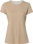 VAUDE Damen-T-Shirt 'Essential' mit Rundhalsausschnitt, linen, Gr. 40 Erwachsene