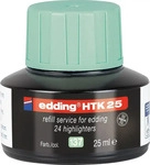 edding Nachf&uuml;lltinte HTK 25 f&uuml;r Textmarker 24, pastellgr&uuml;n gr&uuml;n, Grundpreis: