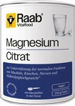 Raab Vitalfood Magnesiumcitrat-Pulver, 200 g, Grundpreis: &euro; 64,50 / kg