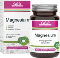GSE Bio-Tabletten Magnesium Compact, 60 St&uuml;ck, Grundpreis: &euro; 768,92 / kg