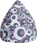 Sitzsack Malibu L, 70 x 90 cm, lila violett