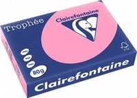 Clairefontaine B, 500 St&uuml;cklatt Clairfontaine Farbiges Kopierpapier Trophee 80