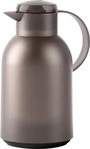 EMSA Isolierkanne SAMBA Quick Press, 1,5 l, transluzent/taupe grau