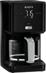 KRUPS Filterkaffeemaschine Smart'n Light KM6008, schwarz