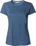VAUDE Damen-T-Shirt Essential mit Rundhalsausschnitt, dark sea uni, Gr. 42 Erwachsene