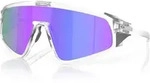 OAKLEY Sonnenbrille Latch Panel Matte Clear | Prizm Violet OO9404-0235
