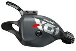 SRAM X01 Eagle Trigger 12-fach rechts lunar-grau/rot