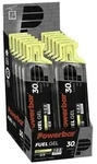 POWERBAR Black Line Energiegel Fuel Gel 30 Lemon 50 ml | 12 Beutel Box