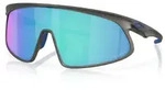 OAKLEY Sonnenbrille RSLV Matte Grey Smoke | Prizm Sapphire OO9484D-034