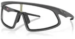 OAKLEY Sonnenbrille RSLV Matte Carbon | Clear to Black Iridium Photoch