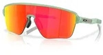 OAKLEY Sonnenbrille Corridor SQ Matte Transparent Jade | Prizm Ruby OO