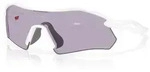 OAKLEY Sonnenbrille Radar Plate Polished White | Prizm Slate OO9495D-0