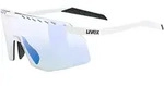 UVEX Sportbrille pace stage V | white matt / mirror blue